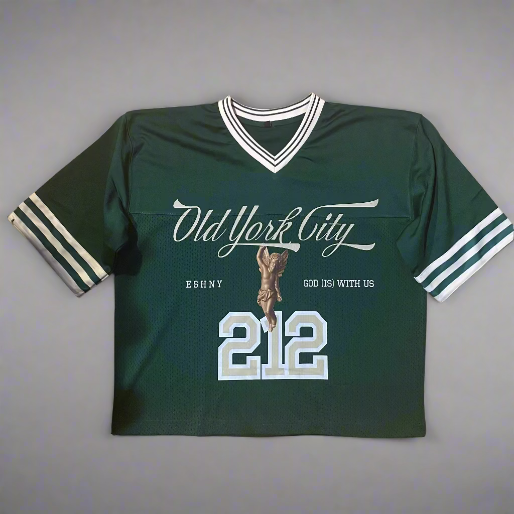 "212" OLD YORK CITY JERSEY (Hunter Green)