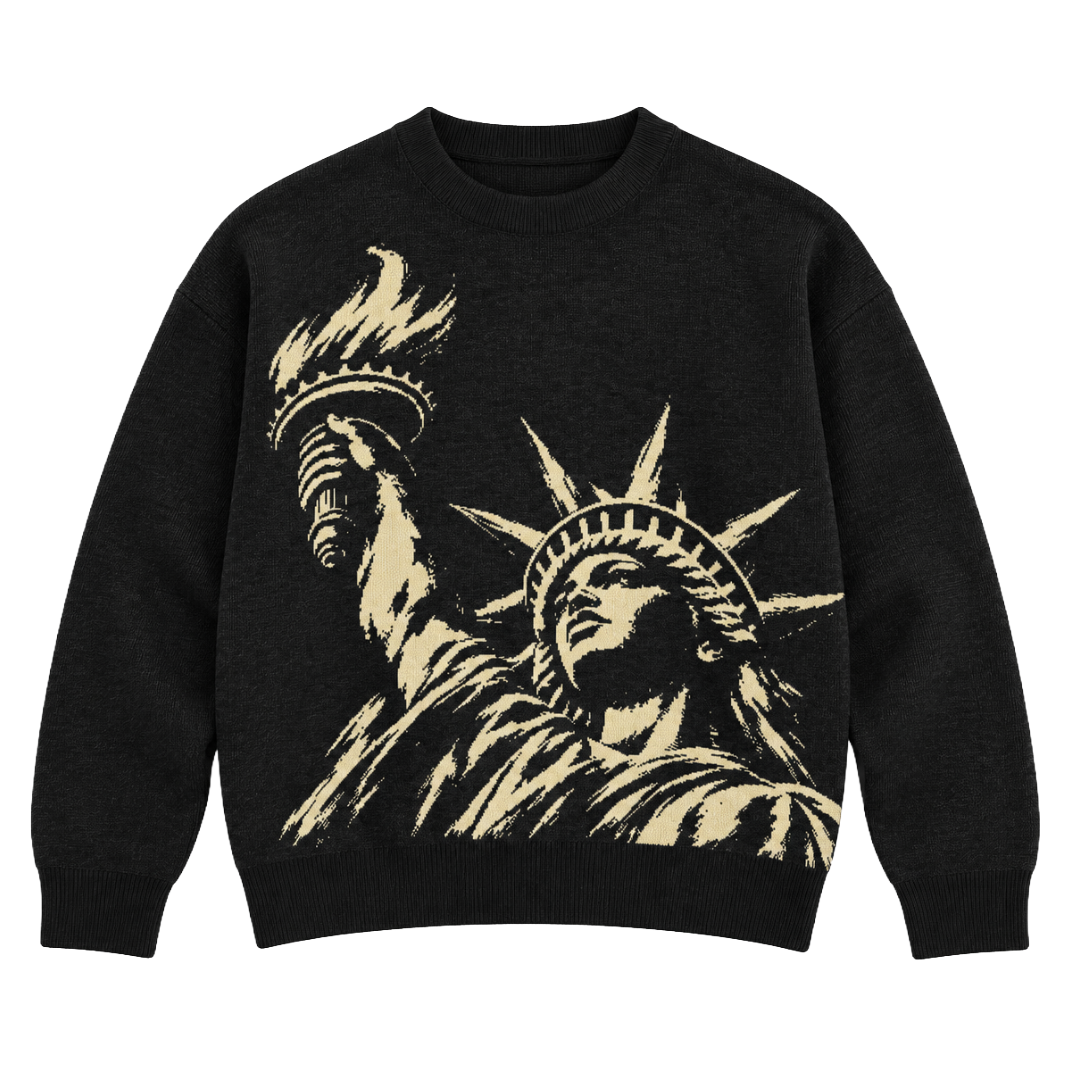 LIBERTY Relaxed Knit Sweater