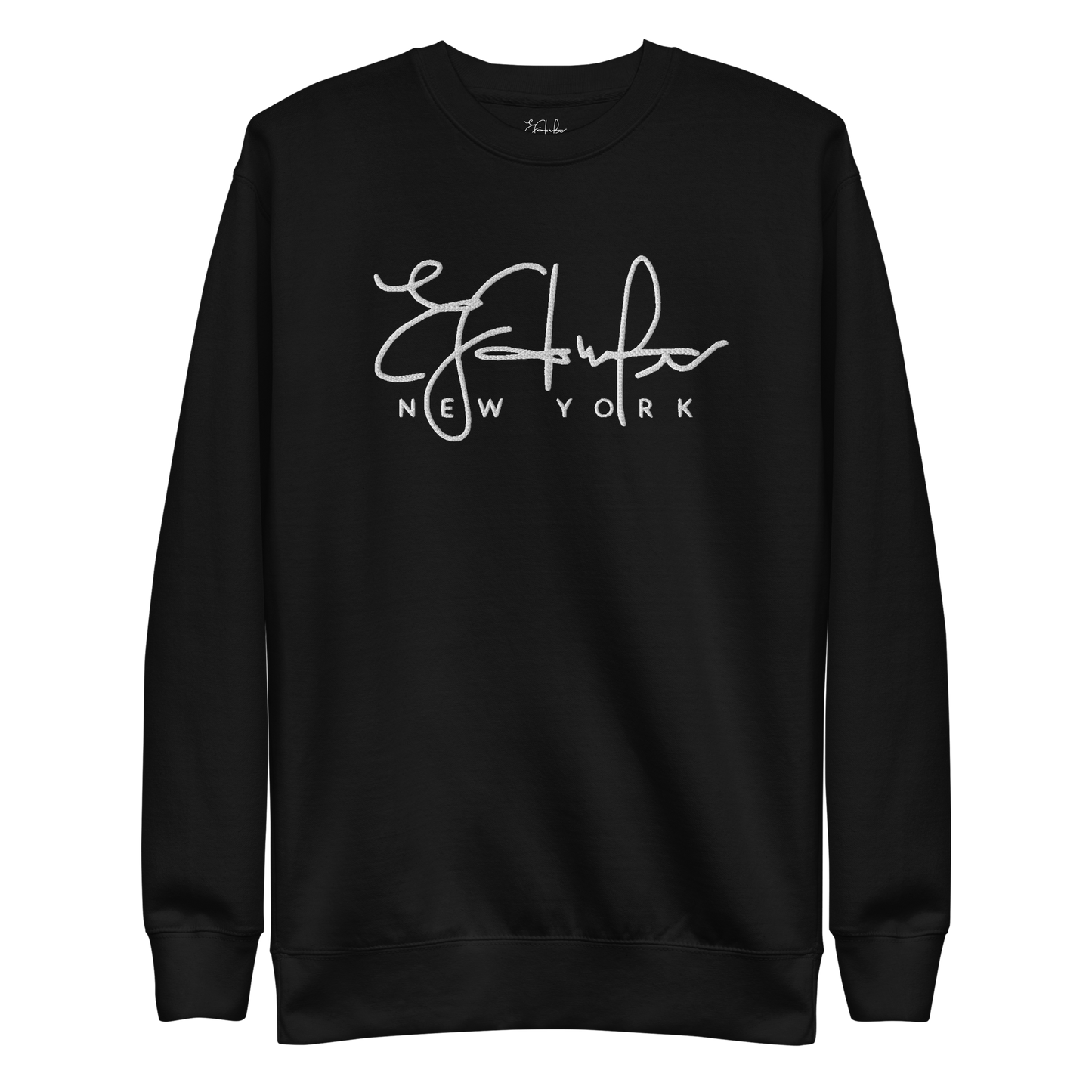 Embroidered Signature Sweatshirt