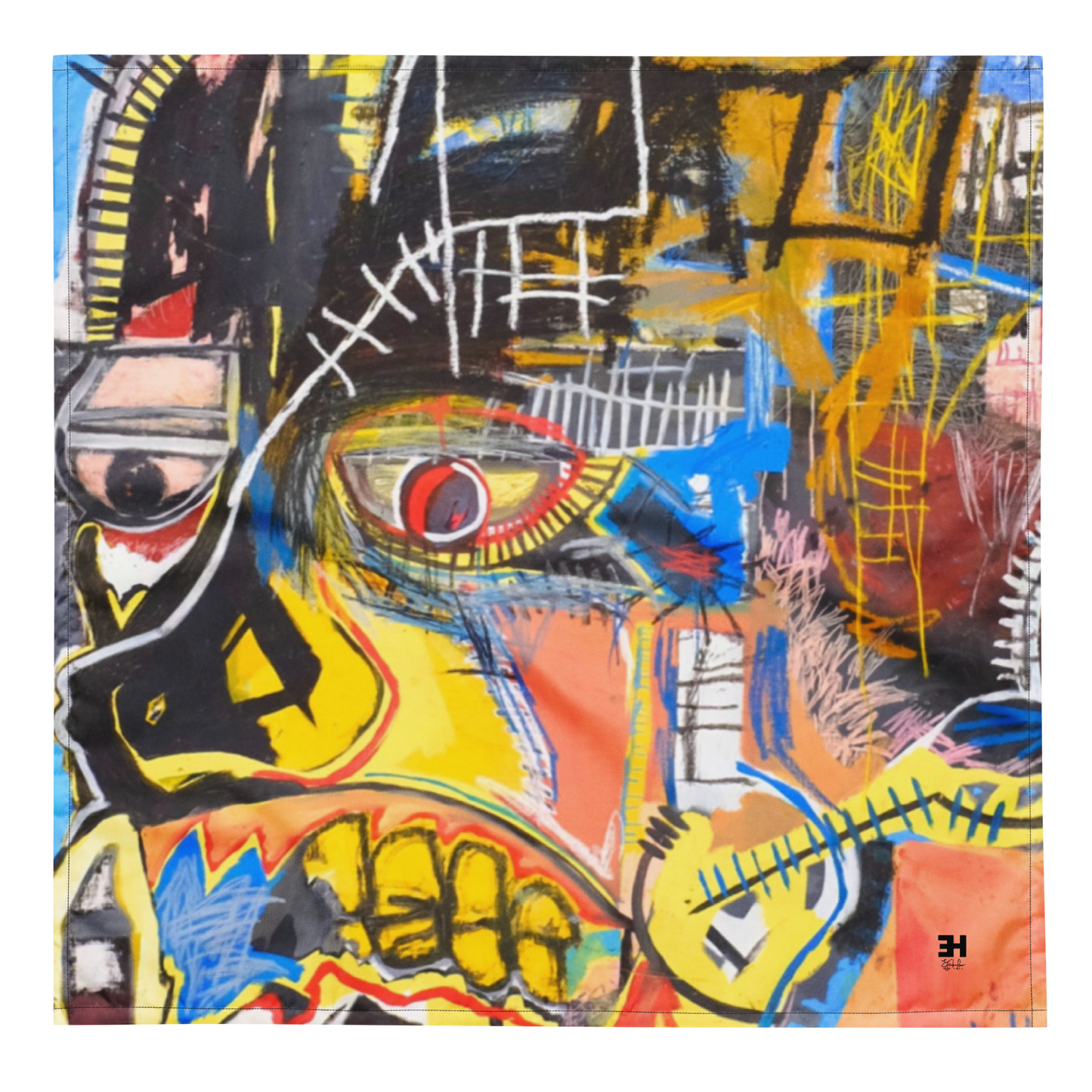 Basquiat Bandana