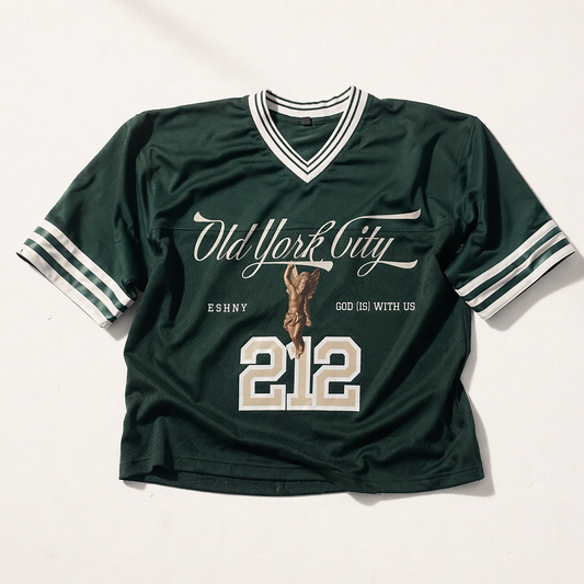 "212" OLD YORK CITY JERSEY (Hunter Green)