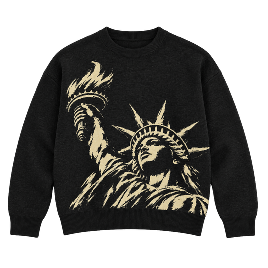 LIBERTY Relaxed Knit Sweater