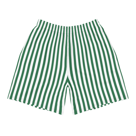 Green Stripe Boxing Shorts
