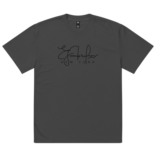 Signature Oversized faded t-shirt