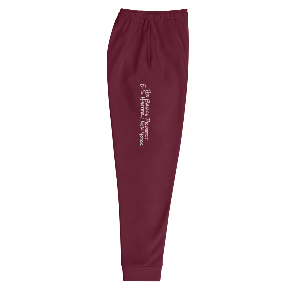 The Basics Project Men's Joggers (Burgundy)
