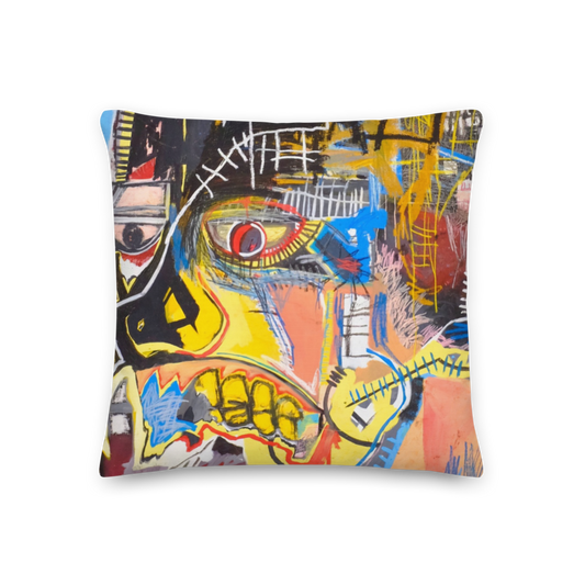 basquiat Premium Pillow