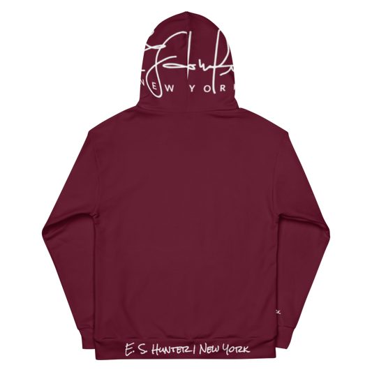 The Basics Project Unisex Hoodie (Burgundy)