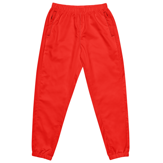 Red Unisex Track Pants