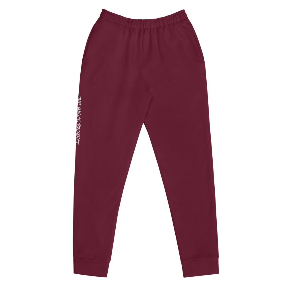 The Basics Project Women's Joggers (Burgundy)