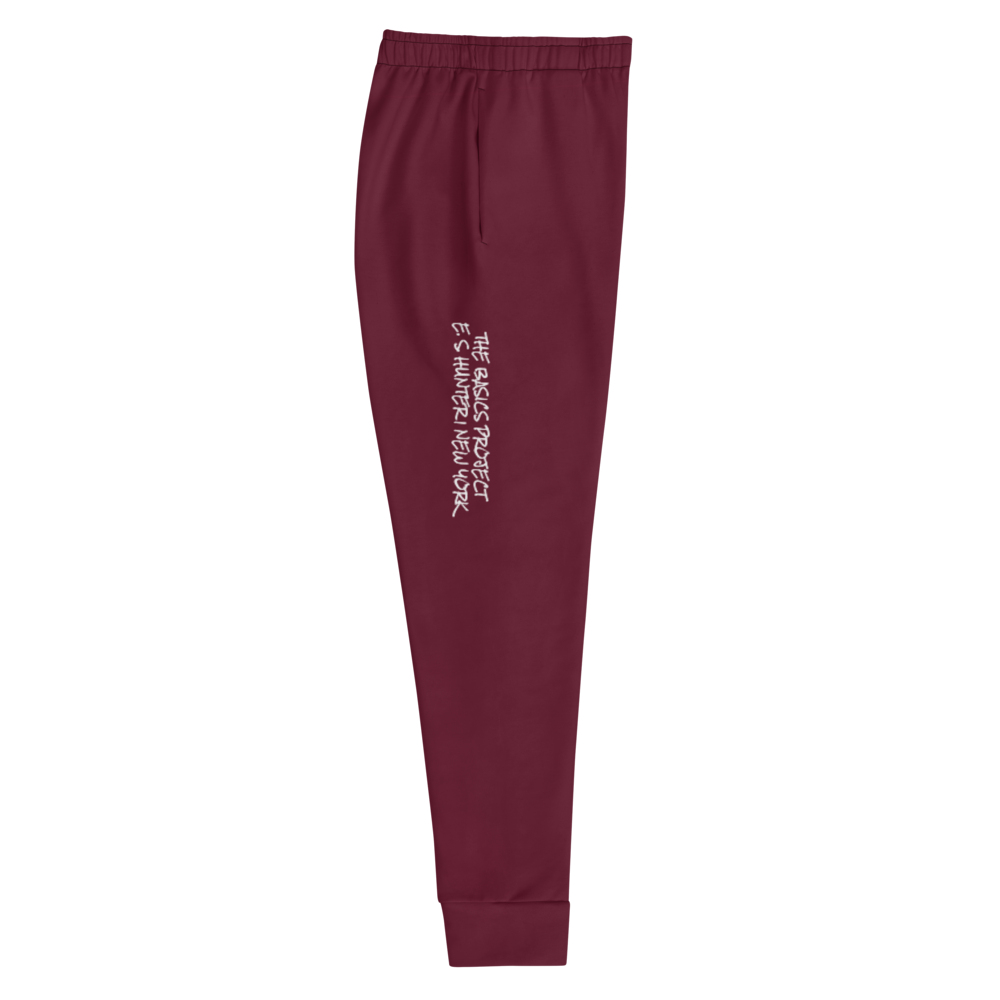 The Basics Project Women's Joggers (Burgundy)