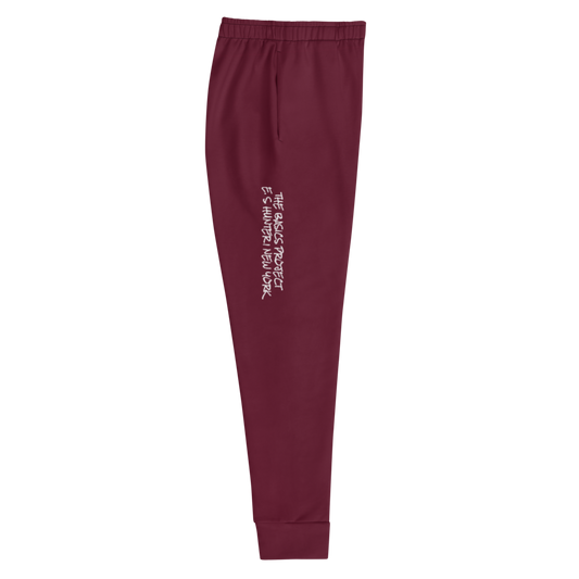 The Basics Project Women's Joggers (Burgundy)